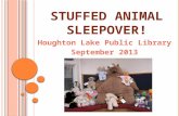 Stuffed animal sleepover!3