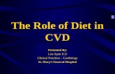 The Role of Diet in CVD