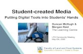 Student-created media in the UBC Faculty of Land and Food Systems