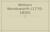 William wordsworth (1770 1850) my heart leaps up when i behold