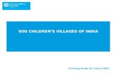 SOS CHILDREN’S VILLAGES OF INDIA