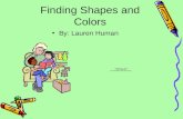 Finding shapes and colors edct203 ppt