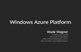 Day Of Cloud - Windows Azure Platform