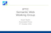 IPTC Semantic Web 2011 Autumn Working Party