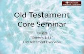 Session 02 Old Testament Overview - Genesis 1-11
