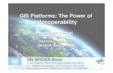 GIS platforms: the power of interoperability