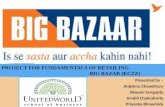 Presentation on Big Bazaar