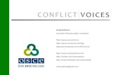 Conflict voices 24 october 2012 osce presentation