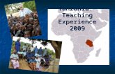 Tanzania Education Experience 2009