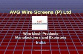 Wire Mesh Products Manufacturers and Exporters India - Expanded Metal, Perforated Metal