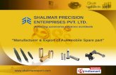 Shalimar Precision Enterprises Pvt. Ltd. New Delhi INDIA