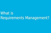 Infographic Slide: What is Requirements Management?