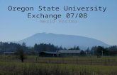 Oregon State University Exchange 07 1march
