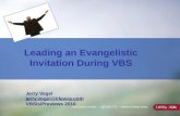 Leading An Evangelistic Invitation During Vbs