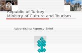 Turkey Ministry Of Culture Advertising Agency Brief