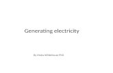 Generating electricity (teach)