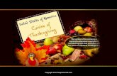 Thanksgiving Tradition, History & Cuisine - Infographic PDF