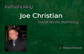 Joe Christian Visual Resume