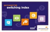 Permanent TSB Switching Index Q1 2014