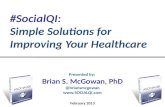 Social networks lead to innovation and healthcare quality
