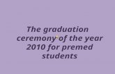 graduation ceremony of 2010 slideshow