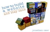How To Build A Website And Stay Sane