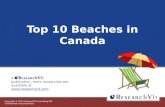 Top 10 Beaches in Canada