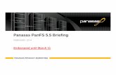 Panasas PanFS 5.5 Podcast