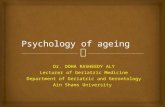 Psychological issues in elderly