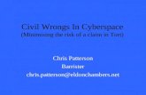 Civil Wrongs In Cyberspace (Minimising the risk of a claim in ...