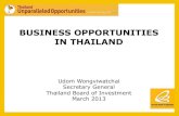 Business Opportunities in Thailand