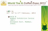 World Tea and Coffee Expo 2013 LR