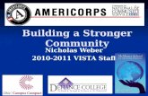 2011 Defiance College Ohio Campus Compact AmeriCorps VISTA Impact Presentation