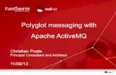 Polyglot Messaging with Apache ActiveMQ