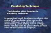 Paralleling Technique
