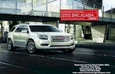 2013 GMC Acadia Brochure IL | Schaumburg Buick Dealer