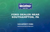 Ford Dealer Near Southampton, Pa