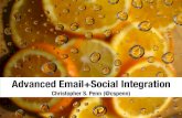 Advanced Email+Social Integration