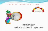 Sistemul educational din Romania