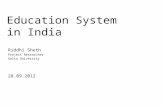 20120928 education system in india