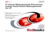 It asset management processes using tivoli asset manager for it sg247601