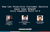 Webinar Slides: How Can Social Customer Service Save Your Brand?