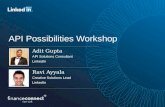 Linkedin API Possibilities Workshop - FinanceConnect:13