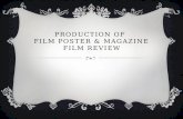 Production of poster and review