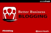 Better Business Blogging