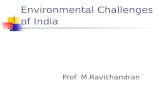 Environmental challenges of  india