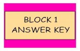Block 1 answer key - 13.5, 13.6 Practice