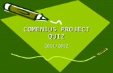 Get to know our project   quiz