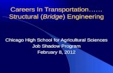 Larry O'Donnell of FHWA   Chicago HS for Agricultural Sciences Shadow Day 02-08-12