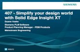 #SEU12 - 407   simplify your design world with solid edge insight xt  - duane vaske